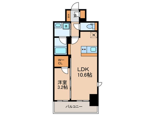 ラグゼナ用賀の物件間取画像